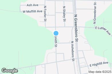 Map image of the property - 408 N Smith St