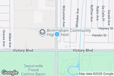 Map image of the property - 6458 1/2 Balboa Blvd