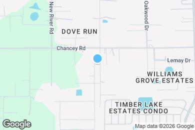 Map image of the property - 3414 Bridge Haven Dr