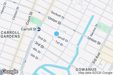 Map image of the property - 316 Carroll St