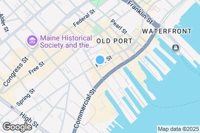 Map image of the property - 438 Fore St
