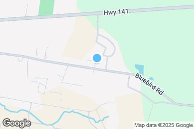 Map image of the property - 1267 Bluebird Rd