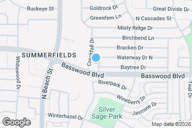 Map image of the property - 7413 Waterway Dr