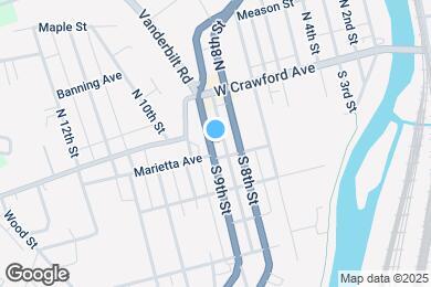 Map image of the property - 143 S 9th St