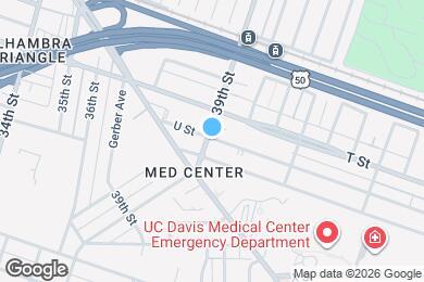 Map image of the property - 3906 U St