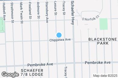 Map image of the property - 20100 Lesure St