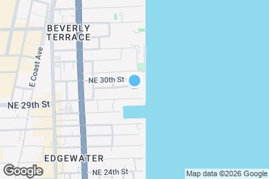 Map image of the property - 2900 NE 7th Ave