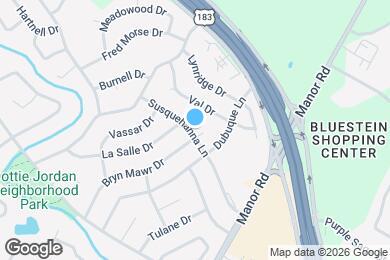 Map image of the property - 7000 Bryn Mawr Camino Viejo