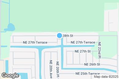 Map image of the property - 2725 NE 20th Pl