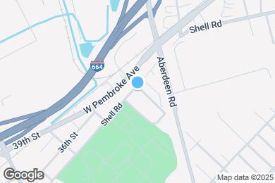 Map image of the property - 544 Shell Rd