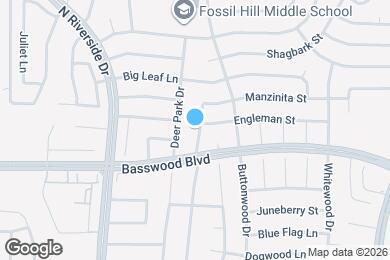 Map image of the property - 7417 Shadow Bend Dr