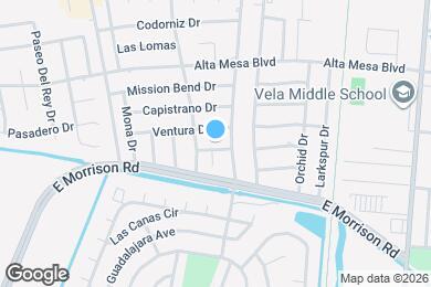 Map image of the property - 1555 Nogalitos St