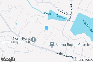 Map image of the property - 219 Merry Oak Ln
