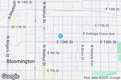 Map image of the property - 221 E 10th St