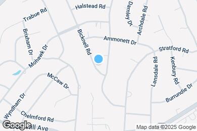 Map image of the property - 2815 Bicknell Rd