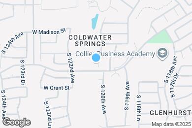 Map image of the property - 322 S 120th Ave