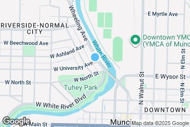 Map image of the property - 417 N Wheeling Ave