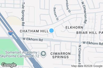 Map image of the property - 7225 N Harbow Ridge Pl