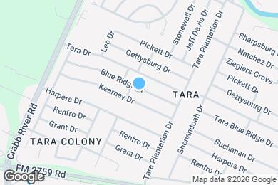 Map image of the property - 6826 Blue Ridge Dr