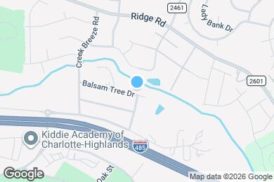Map image of the property - 3404 Balsam Tree Dr
