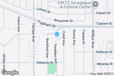 Map image of the property - 5955 Vanalden Ave