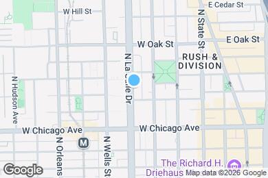 Map image of the property - 865 N La Salle Dr