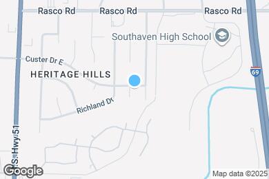 Map image of the property - 7722 Pin Cove