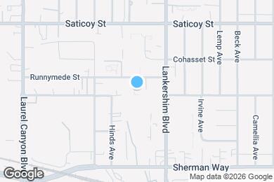 Map image of the property - 11744 Runnymede St