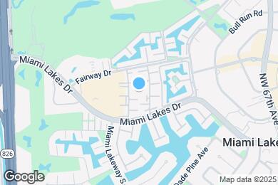 Map image of the property - 7151 Miami Lakes Dr