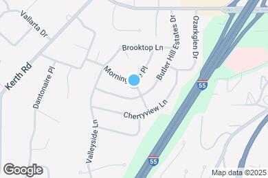 Map image of the property - 5307 Crestside Ln