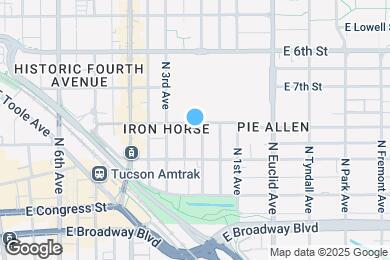 Map image of the property - 542 E 8th St
