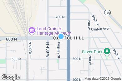 Map image of the property - 584 Pugsley St