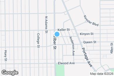 Map image of the property - 1622 Wilber St