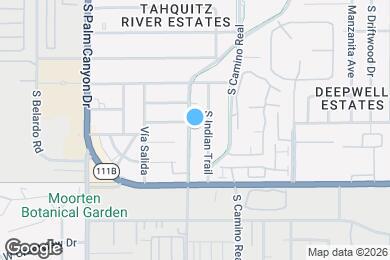 Map image of the property - 1570 S Calle Palo Fierro