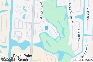 Map image of the property - 104 Palm Beach Trace Dr