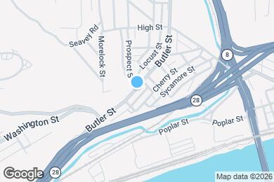 Map image of the property - 272 Butler St