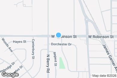 Map image of the property - 1104 W Robinson St