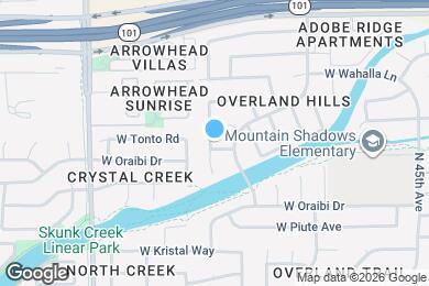 Map image of the property - 4776 W Tonto Dr