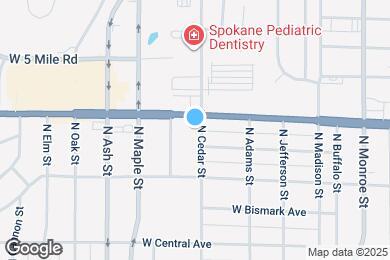 Map image of the property - 6215 N Cedar St