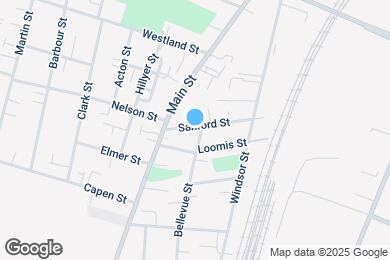Map image of the property - 405 Bellevue St