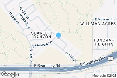 Map image of the property - 20438 N 17th Way