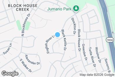 Map image of the property - 16706 Shipshaw River Dr