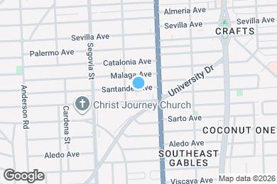 Map image of the property - 440 Santander Ave