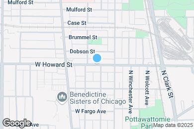 Map image of the property - 741 Howard St