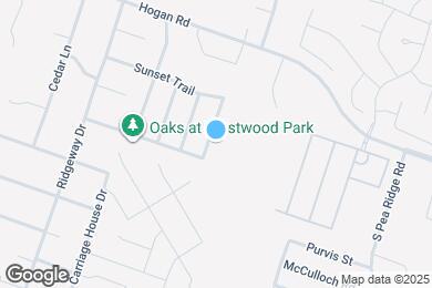 Map image of the property - 1715 Wood Creek Dr