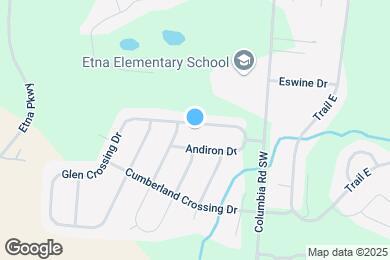 Map image of the property - 139 Glen Crossing Dr