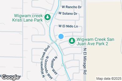 Map image of the property - 12438 W San Juan Ave