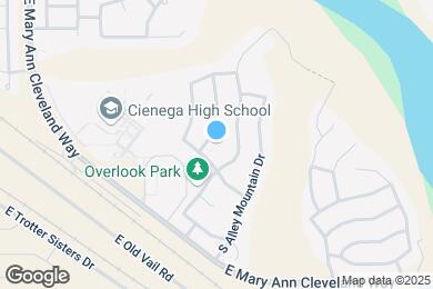 Map image of the property - 10813 S Bear Table Tank Dr