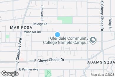 Map image of the property - 715 E Garfield Ave