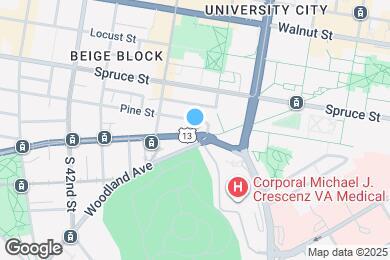 Map image of the property - 3925 Baltimore Ave